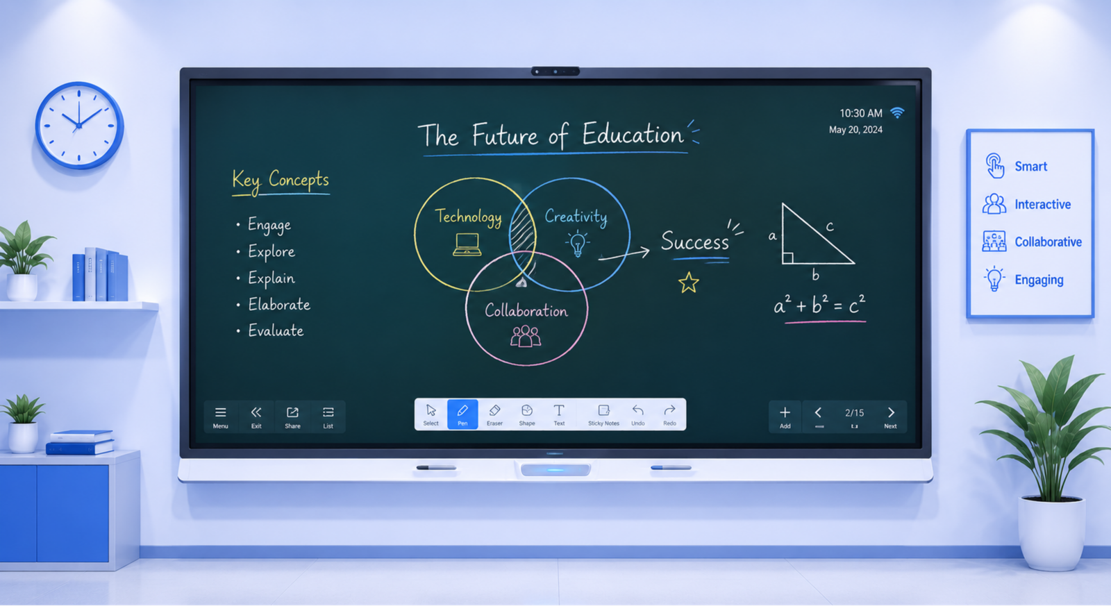 Smart Chalk Board