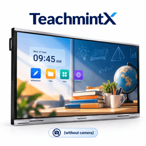 Teachmint X 65 SB Series 65" 4K Interactive Flat Panel – Android 16 (Without Camera)