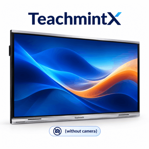 Teachmint X 86 LD Series 86" 4K Interactive Flat Panel – Android 16 (Without Camera)